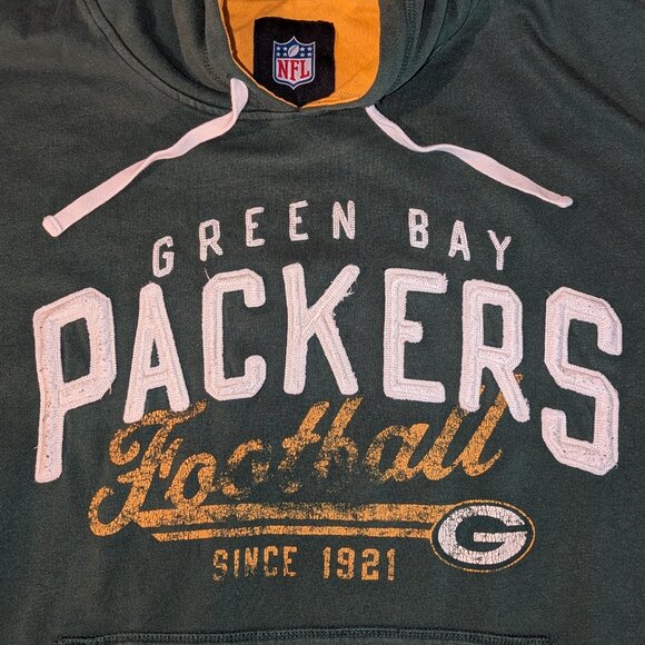 Green Bay Packers NFL Hoodie, Men's 3XL - Picture 4 of 6